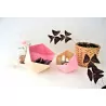 2 boîtes origami érable et couleurs - Leewalia