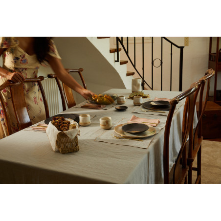 Nappe en lin lavé - Laurence Carroy