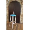 Tabouret Snack Bicolore Laurent Vuillemin