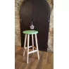 Tabouret Snack Bicolore Laurent Vuillemin