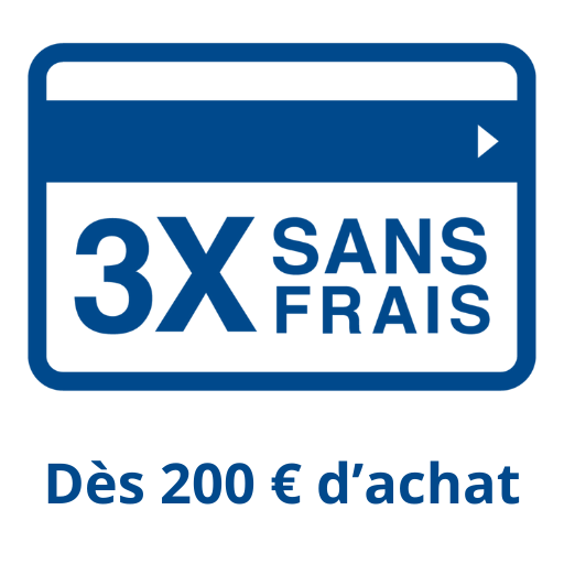 3x sans frais